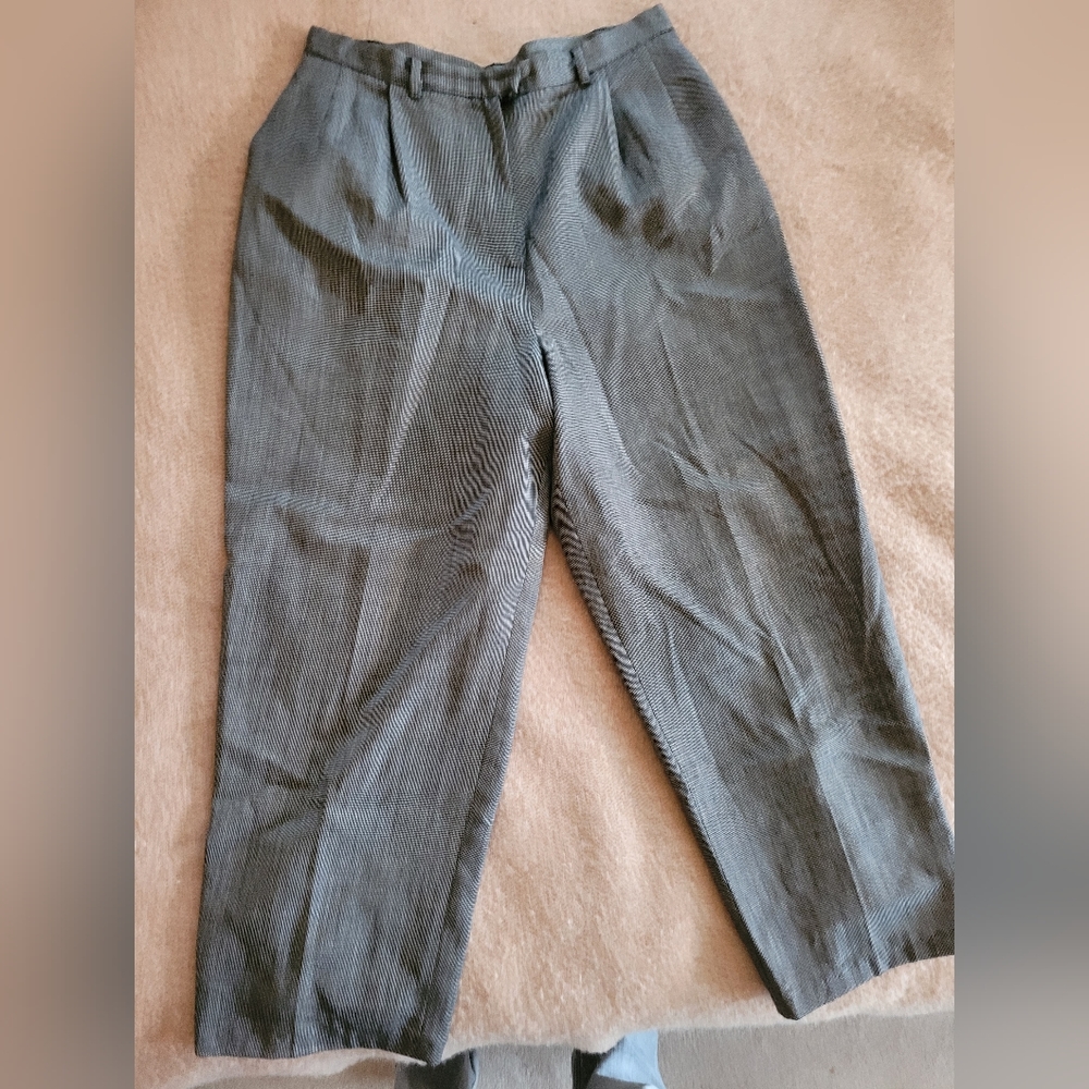 Vintage Rafaella 1980s Wool High-Waisted Pants